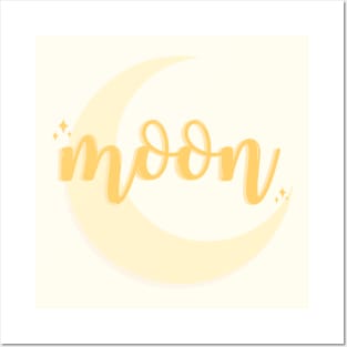 Moon Posters and Art